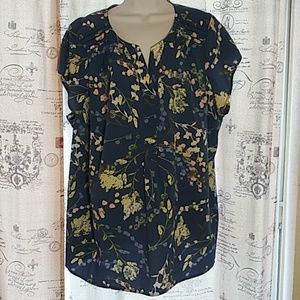 Croft & Barrow flower blouse